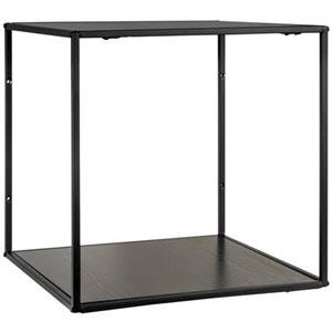 House Nordic Moderne zwarte ''Vita'' wandplank - L36xB36xH36 cm