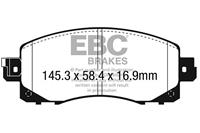 EBC Remblokkenset Greenstuff DP22330