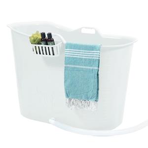 FlinQ Zitbad Voor Volwassenen - Bath Bucket - Wit - 200l