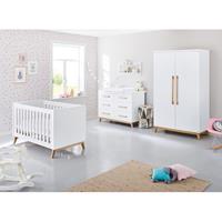 Pinolino Kinderzimmer Riva, große Wickelkommode, 3-tlg. weiß