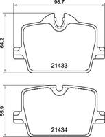 Brembo Remblokkenset, schijfrem P06114