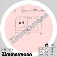 Zimmermann Remblokkenset, schijfrem 242611802