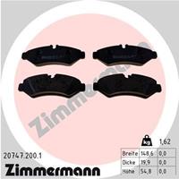 Zimmermann Remblokkenset, schijfrem 207472001