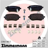 mercedes Remblokkenset, schijfrem 228611802