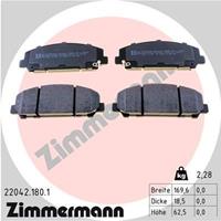 Zimmermann Remblokkenset, schijfrem 220421801