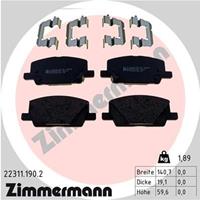 Zimmermann Remblokkenset, schijfrem 223111902
