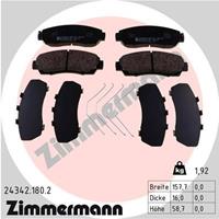 Zimmermann Remblokkenset, schijfrem 243421802