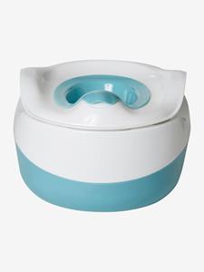 VERTBAUDET Plaspotje 3-in-1 blauw/wit