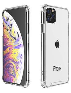 Lunso Schokbestendige softcase hoes - iPhone 11 Pro - Transparant