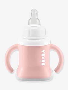 BEABA 3-in-1-meegroeibeker 'Evoluclip' van  old pink