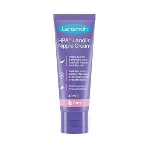 LANSINOH Verzorgingscrème 100% Lanoline 40 ml  wit