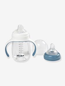 2-in-1 Baby Trinklernbecher BEABA, 210 ml blau