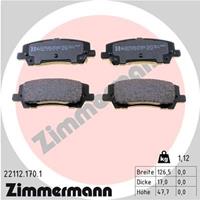 Zimmermann Remblokkenset, schijfrem 221121701
