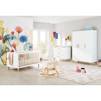 Pinolino Babyzimmer-Komplettset »Lumi«, (Set, 3-St), breit groß; mit Kinderbett, Schrank und Wickelkommode; Made in Europe