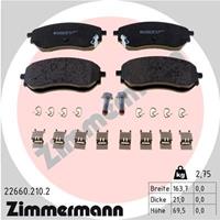 Zimmermann Remblokkenset, schijfrem 226602102