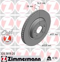 Zimmermann Remschijf COAT Z 320381920
