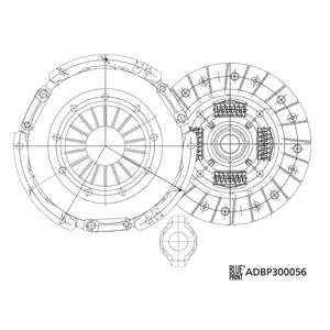 Blue Print Koppelingsset ADBP300056