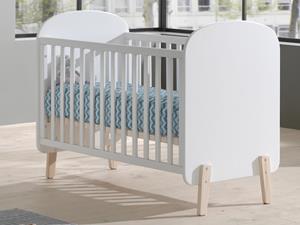 Mobistoxx Babybed KIKI 120x60 cm wit