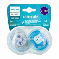 Philips Avent Ultra Air Fopspeen - 6/18 maanden - SCF085/06 - 2 stuks