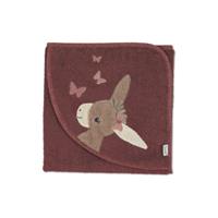 Sterntaler Badcape Emmily donkerrood 80 x 80 cm