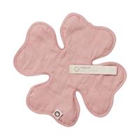 Schnullertuch Tiny Dot clover pacifier cloth rosa