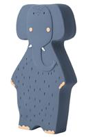 TRIXIE bijt- en badspeelgoed Mrs. Elephant 12 cm rubber blauw