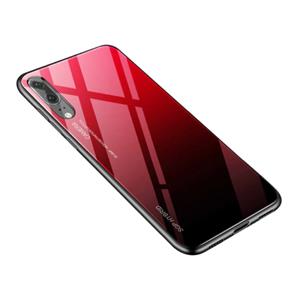 Stuff Certified Huawei P20 Lite - Gradient Armor Case Cover Cas TPU Hoesje Rood
