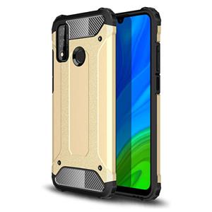 Stuff Certified Huawei P20 Lite Armor Case - Silicone TPU Hoesje Cover Cas Goud