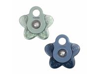 Filibabba Verkoelende Ster Bijtring 2-Pack - Blauw Mix