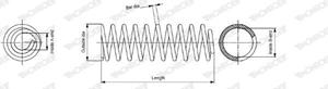 Monroe Fahrwerksfeder Hinterachse  SP0593