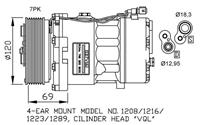 ford Compressor, airconditioning