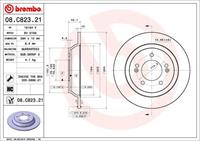 Brembo Remschijf 08C82321