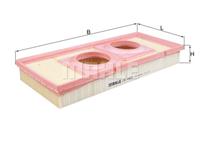 Luchtfilter KNECHT LX4458