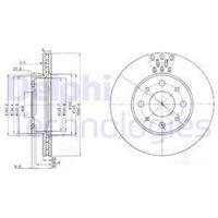 Remschijven DELPHI BG3425, 2 deel