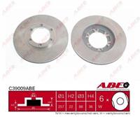 Remschijf ABE C39009ABE, 1 deel