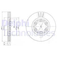 Delphi Remschijf BG3559