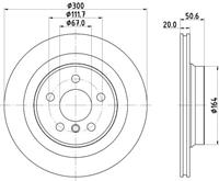 Hella Pagid GmbH Remschijf 8DD355122631