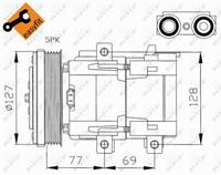 ford Compressor, airconditioning GENUINE