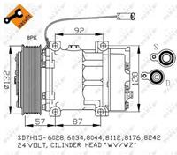 volvo Compressor, airconditioning