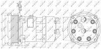Airconditioning compressor NRF 32884
