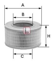 Luchtfilter SOFIMA S 6360 A