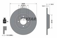 Textar Remschijf 92231303