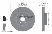 Textar Remschijf 92277605