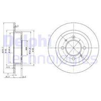 Remschijven DELPHI BG3126, 2 deel