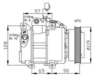 kia Compressor, airconditioning GENUINE