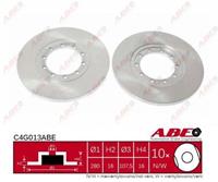 Remschijf ABE C4G013ABE, 1 deel
