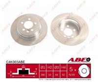 Remschijf ABE C4K003ABE, 1 deel