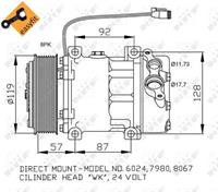 Airconditioning compressor NRF NRF 32120