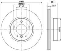 Hella Pagid GmbH Remschijf 8DD355128101