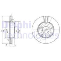 Delphi Remschijf BG3531